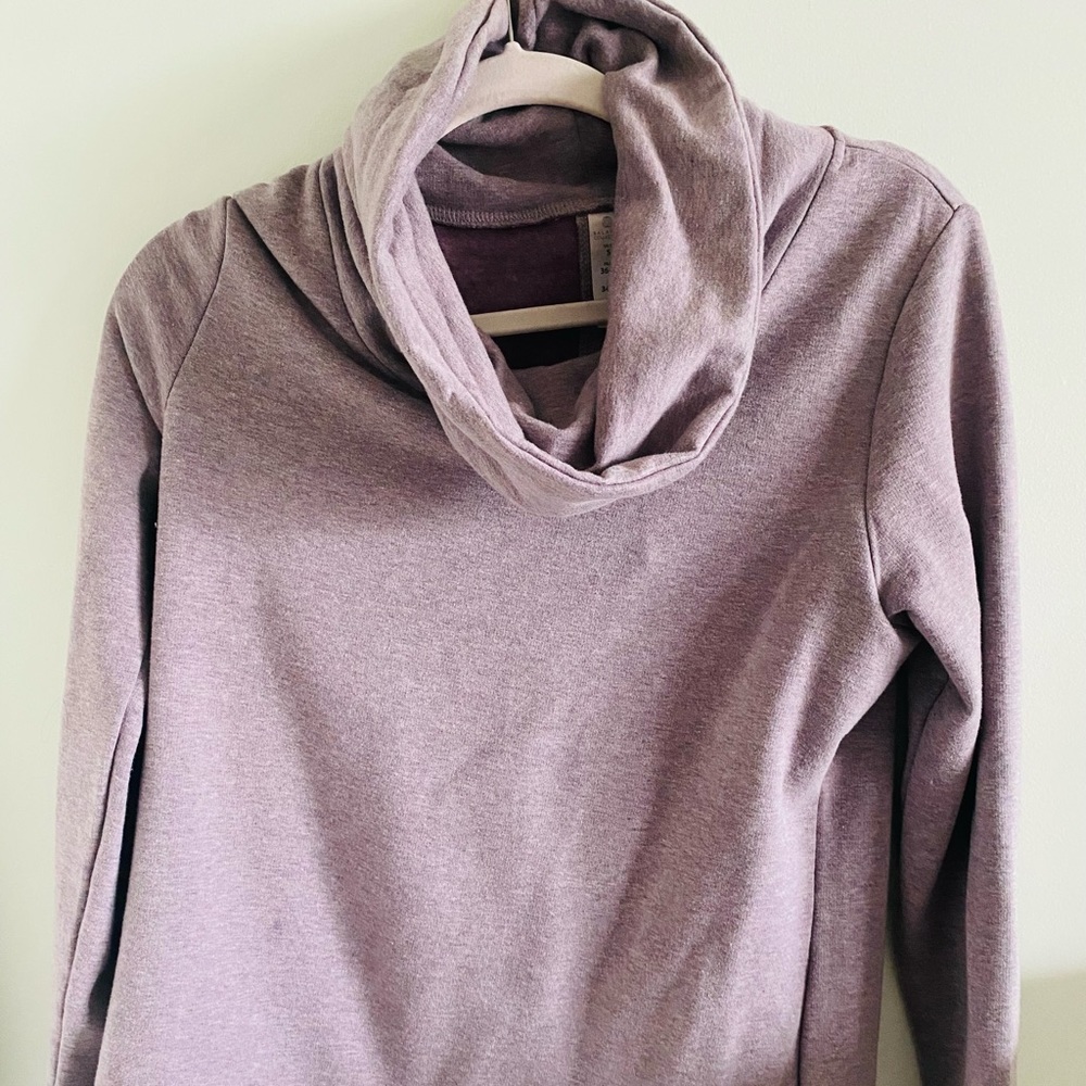 Purple athletic jacket